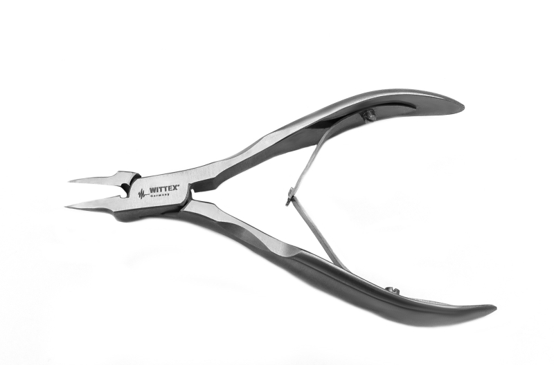 Corner plier very fine for ingrown nails / 12,5 cm
